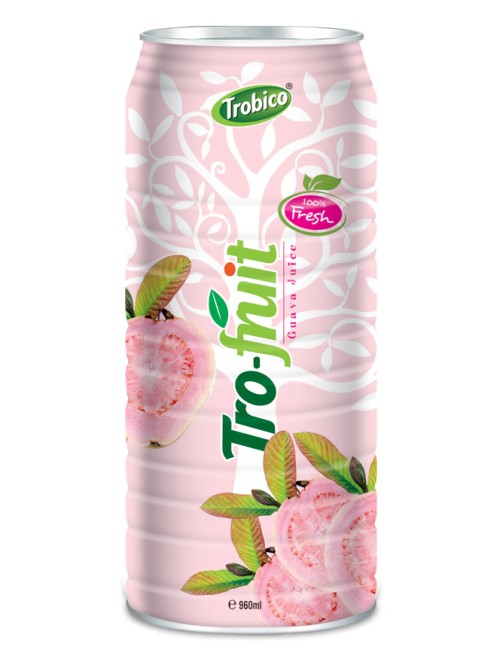 960ml Tin Can Fresh Guava Juice